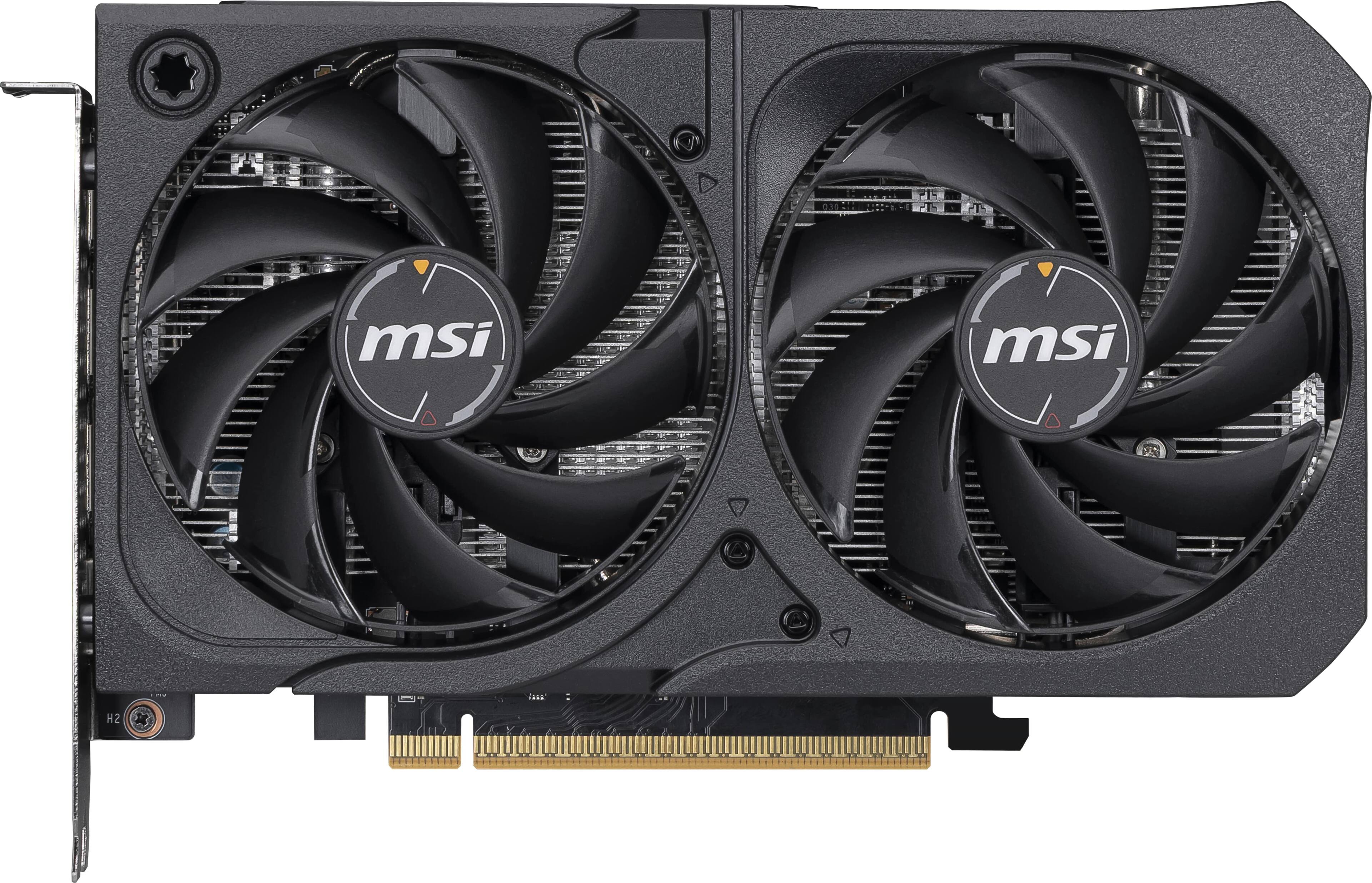 MSI - NVIDIA GeForce RTX 5050 8G SHADOW 2X OC 8GB GDDR6 PCI Express Gen 5 Graphics Card - Black