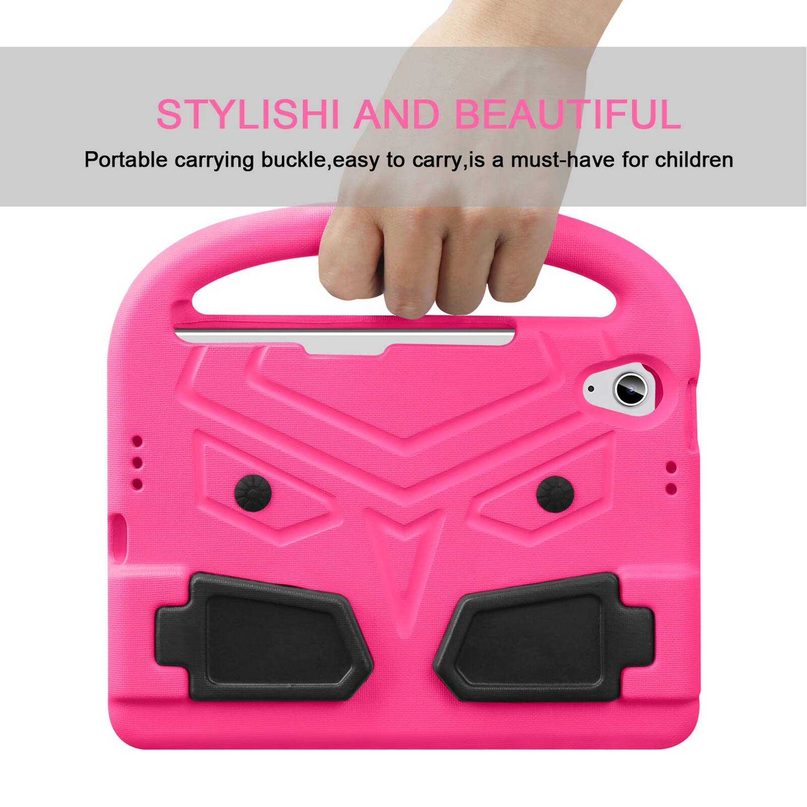 STYLISH AND BEAUTIFUL  
Portable carrying buckle, easy to carry, is a must-have for children