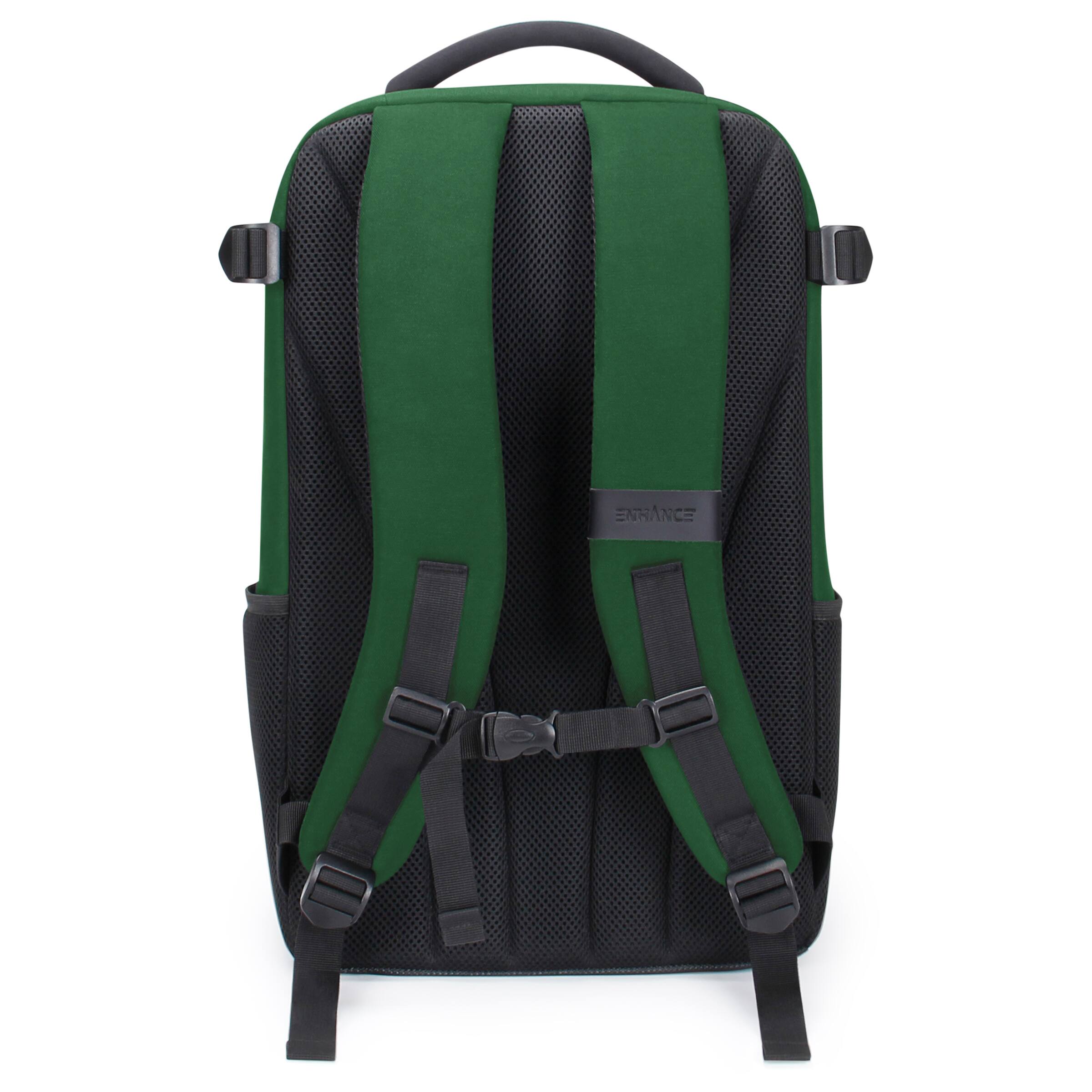 Alt View 8. ENHANCE - ENHANCE MTG Backpack Collector's Edition, TCG Card Organization (Dragon Green) - Dragon Green.