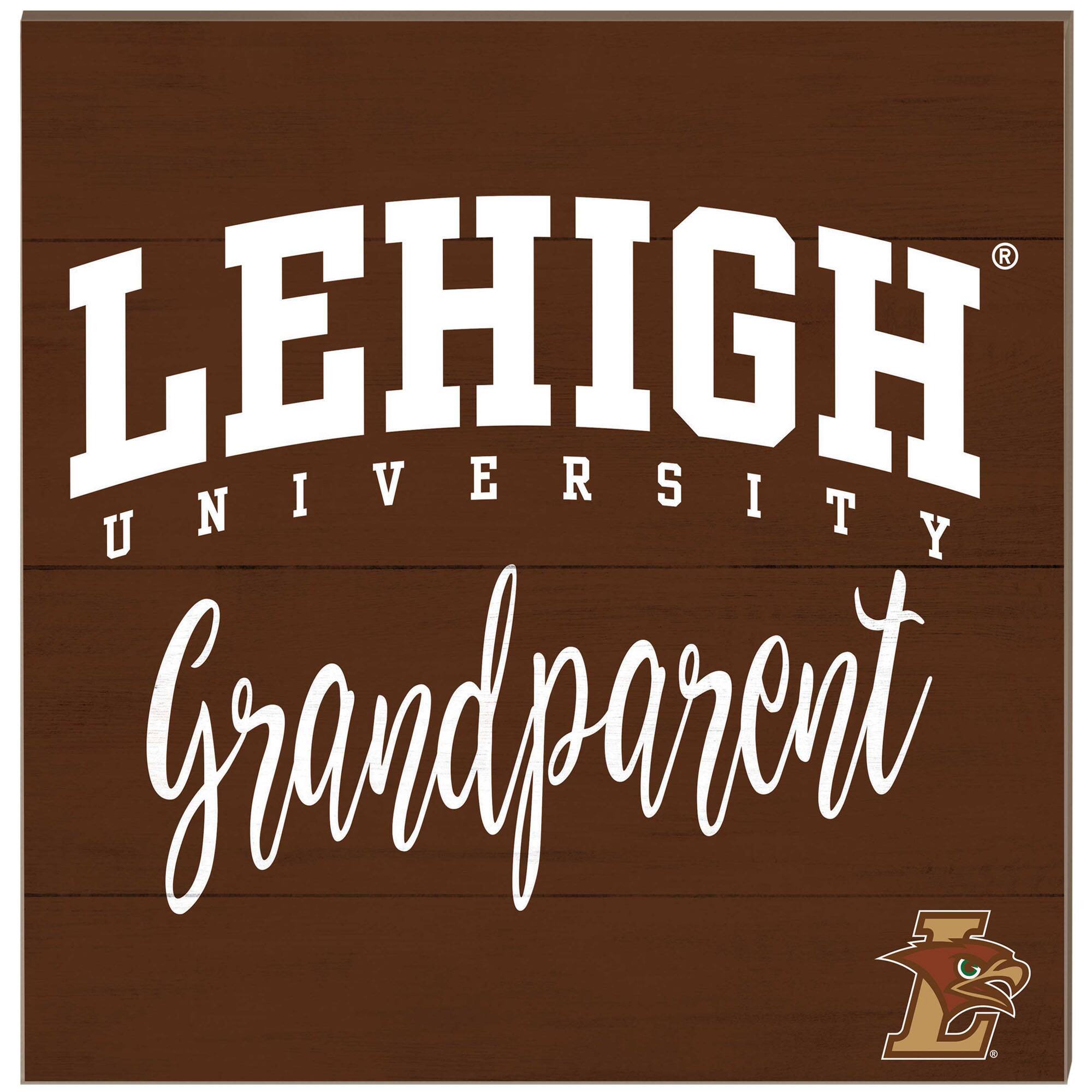 Lehigh Mountain Hawks 10'' x 10'' Grandparent Plaque