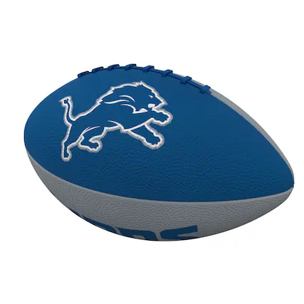 Front. Logo Brands - Detroit Lions Pinwheel Logo Junior Football - Multicolor.