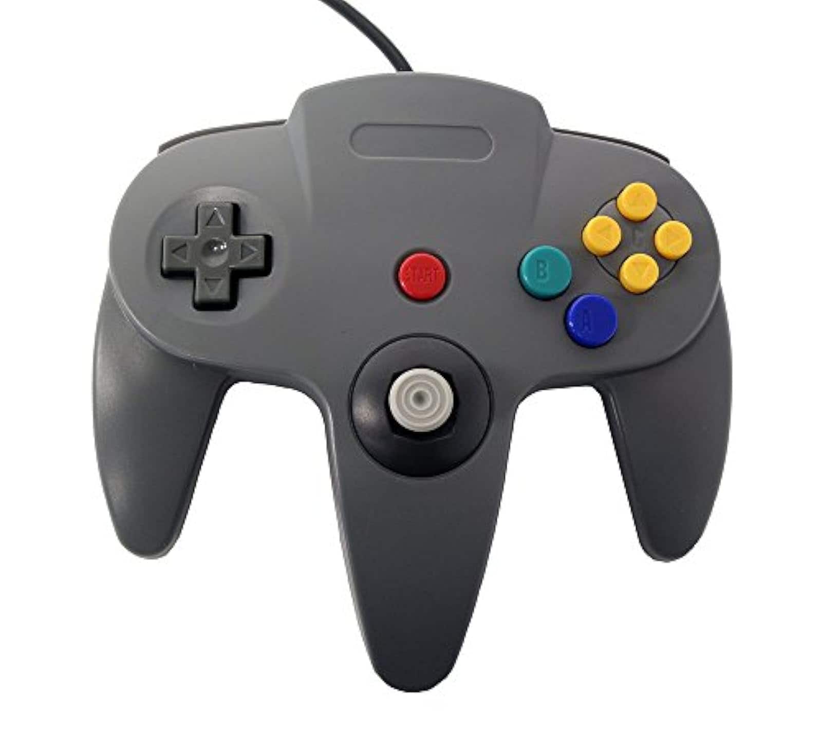 Mars Devices - Grey Replacement Controller for Nintendo N64 - Gray