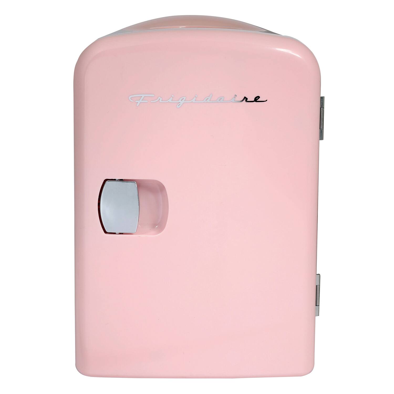 Alt View 1. Frigidaire - 6-Can Mini Fridge with Can Holder on Top - Pink.