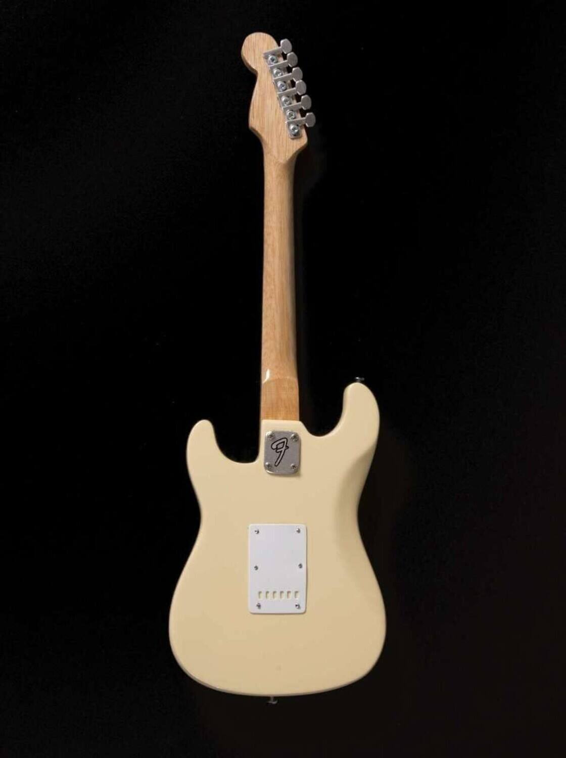 Alt View 2. Axe Heaven - Axe Heaven Fender Cream Stratocaster Mini Guitar Replica Collectible FS-013   - COLLECTIBLES - Multicolor.