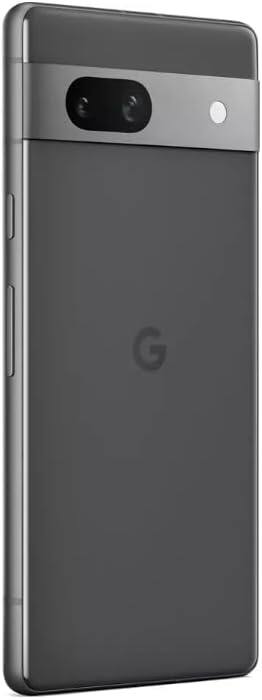Left. Google - Google Pixel 7a GWKK3 (Fully Unlocked) 128GB - Charcoal.