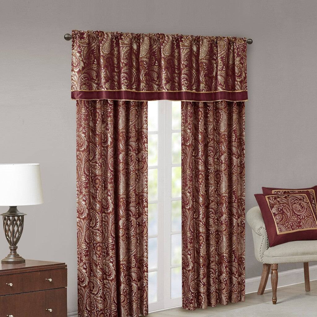 Alt View 10. BreeBe - Jacquard Curtain Panel Pair(2 Pcs Window Panels) - Multicolor.