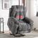 Front. Bestier - Bestier Ultra-Comfort Power Lift Heat and Massage Recliner with Side Pockets and Hidden Cup Holders - Dark Gray.
