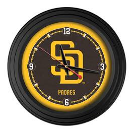 Holland Bar Stool Co. - San Diego Padres 15" Traditional Wall Clock - Black
