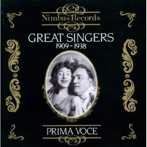 Various Artists - Great Singers 1909-1938 / Various   - COMPACT DISCS [CD] price history on PriceWatchPro