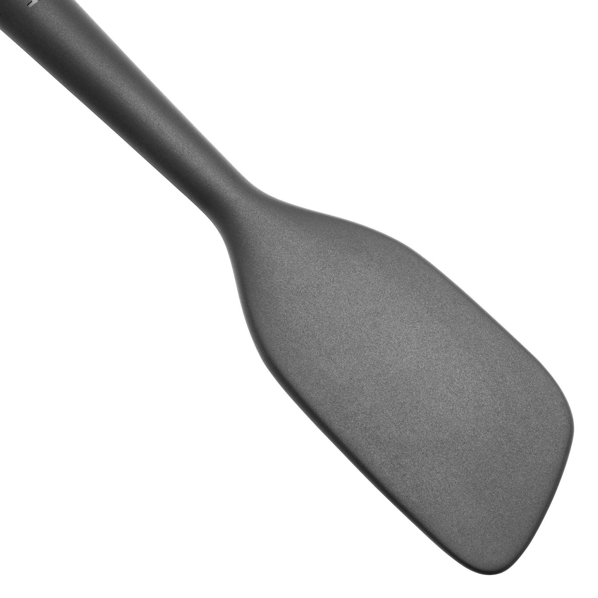 Alt View 3. Henckels - Henckels Silicone Onyx Cooking Utensil, Large Spatula - Black.