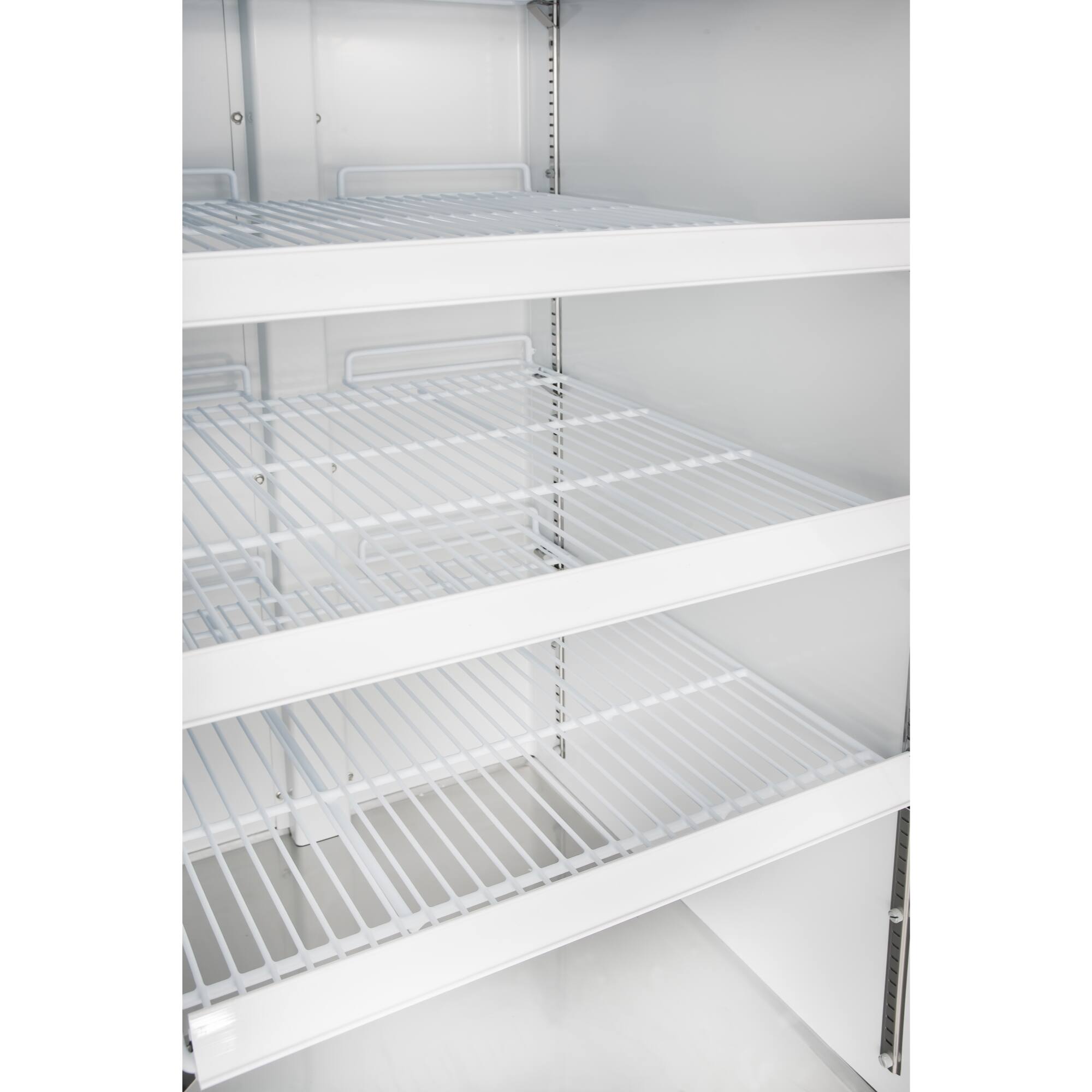 Alt View 7. Koolmore - 27 in. Commercial One Glass Door Convertible Reach-In Refrigerator/Freezer with 23 Cu. Ft. Capacity in Stainless Steel - Stainless steel.