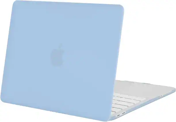 Front. mosiso - Protective Hard Shell Case for MacBook Neo 13 inch Model A3404 (2026) - Air Blue.