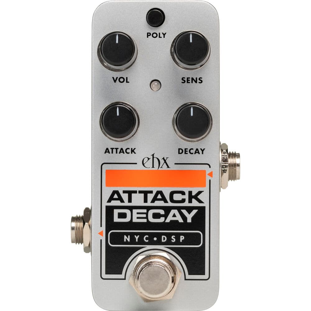 Harmonix - Pico Attack Decay Tape Reverse Simulator Pedal PICO ATTACK - Silver
