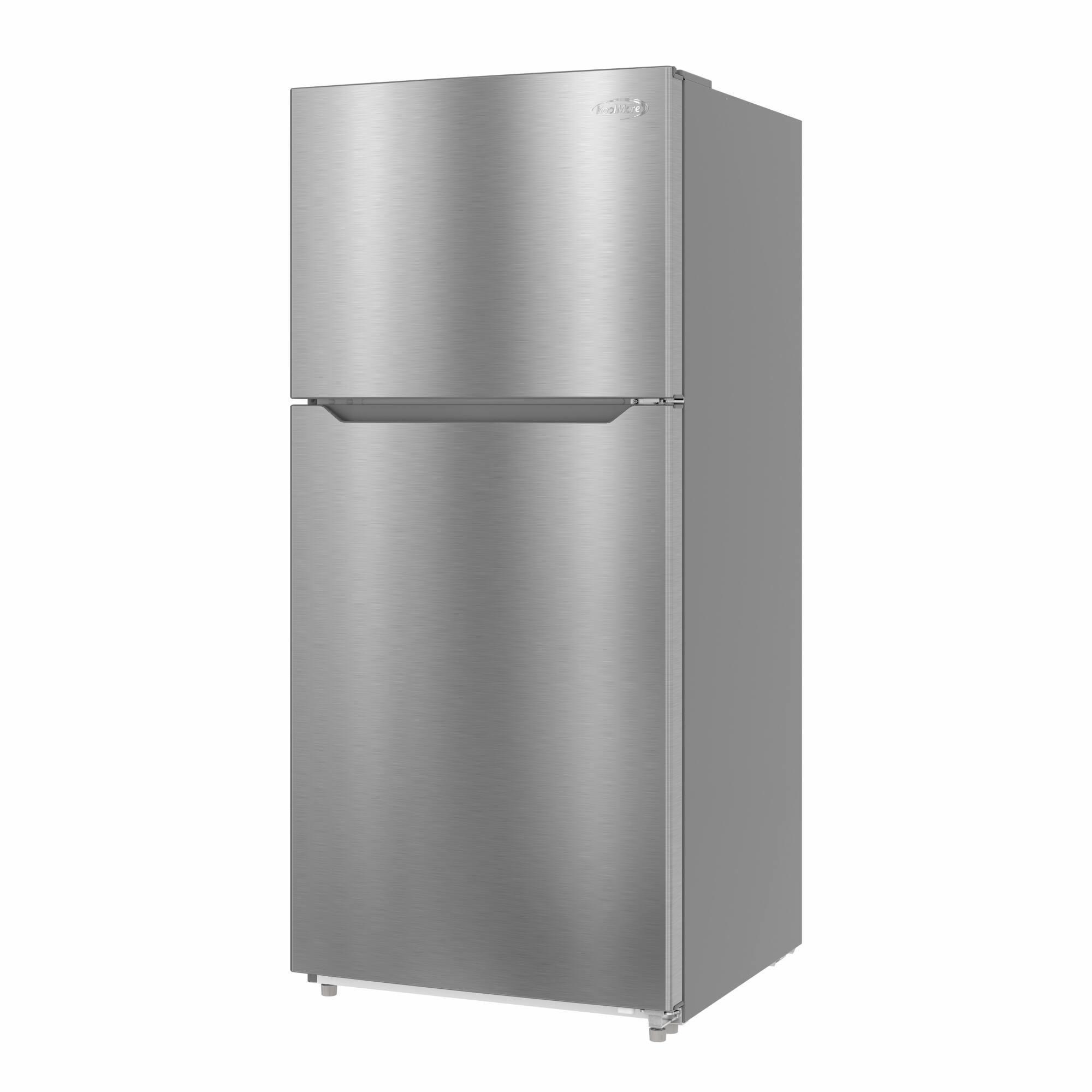 Alt View 5. Koolmore - 30 In. 18 Cu. Ft. Top-Freezer Household Refrigerator in Stainless Steel, Energy Star Certified - Stainless steel.