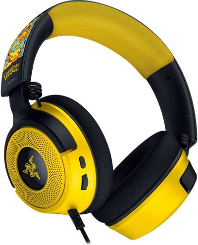 Razer×Pokemon ピカチュウ ヘッドホン Razer RAZER-ポケモンピカチュウヘッドセット,ハイパースピード