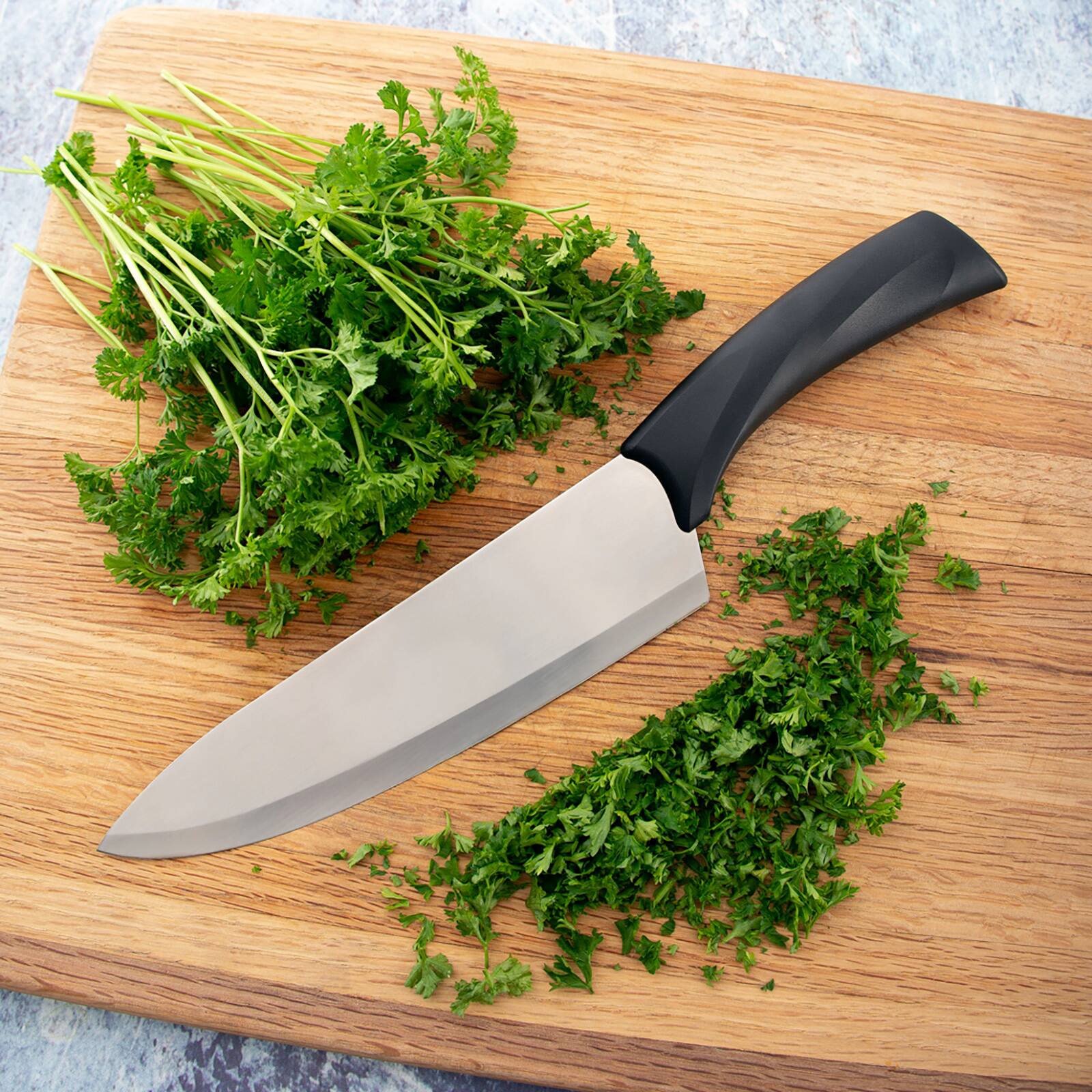 Alt View 1. Rada - Cutlery 8.5-Inch French Chef Knife Anthem Wave Handle - Black.