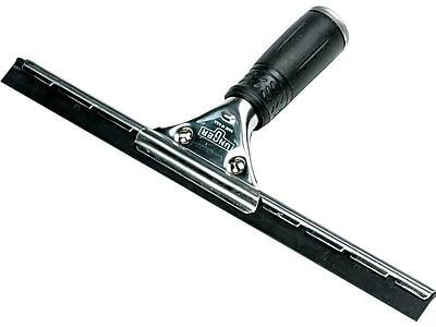 Front. Unger - Pro 12" Window Squeegee, - Silver/Black.