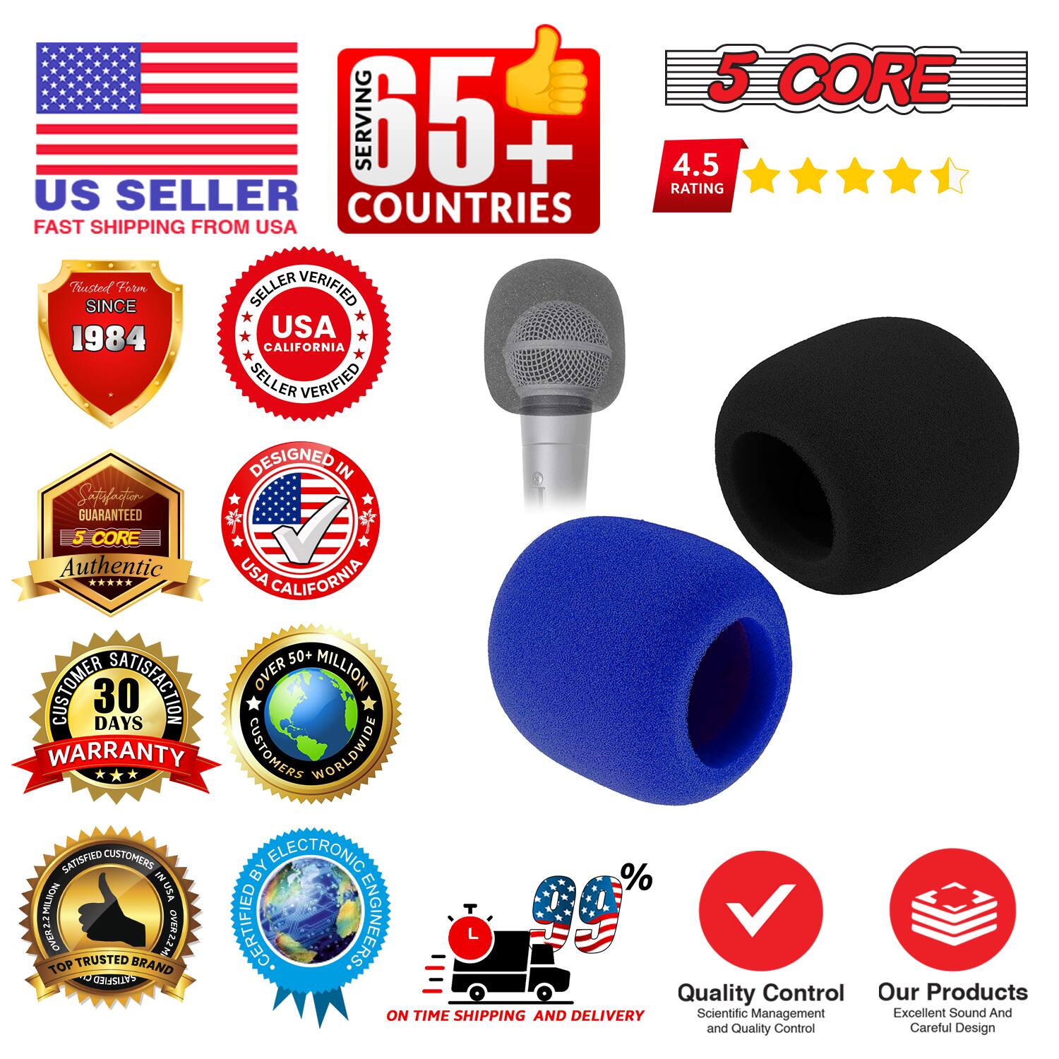 5 CORE  
SERVING 65+ COUNTRIES  
4.5 RATING  
US SELLER  
FAST SHIPPING FROM USA  
POSTED SINCE 1984  
USA CALIFORNIA SELLER VERIFIED  
DESIGNED IN USA  
GUARANTEED  
5 CORE Authentic  
USA CALIFORNIA  
50+ CUSTOMER SATISFACTION  
OVER MILLION CUSTOMERS WORLDWIDE  
30 DAYS WARRANTY  
SATISFIED CUSTOMERS  
BY ELECTRONIC ENGINEERS  
QUALITY CONTROL  
ON TIME SHIPPING AND DELIVERY  
SCIENTIFIC MANAGEMENT  
EXCELLENT SOUND AND QUALITY CONTROL  
CAREFUL DESIGN