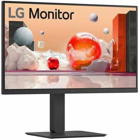 Alt View 8. LG - LG 27BA850-B 27" Class Webcam Full HD LCD Monitor - 16:9 - Matte Black - 27" Viewable - In-plane Switching (IPS) - Matte Black.