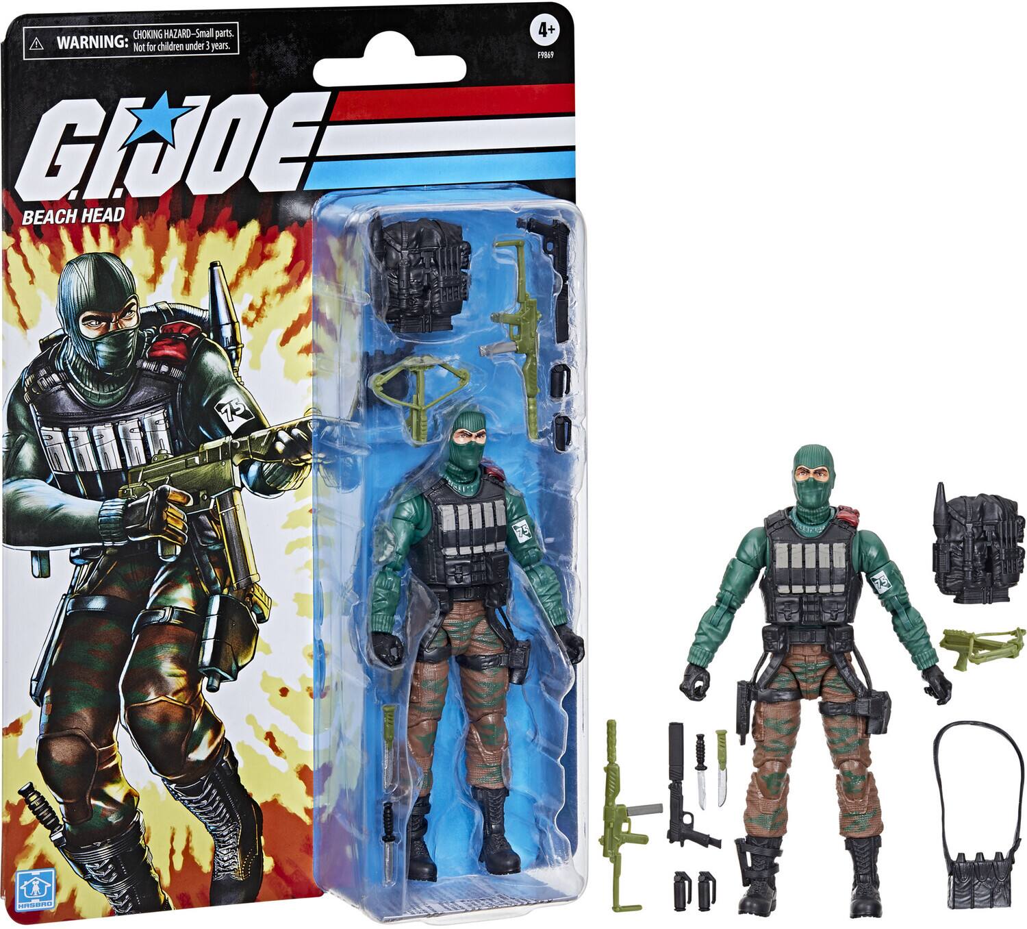 Hasbro - Collectibles - G.I. Joe - Classified Series - Retro Cardback Beach Head - Collectibles - Multicolor