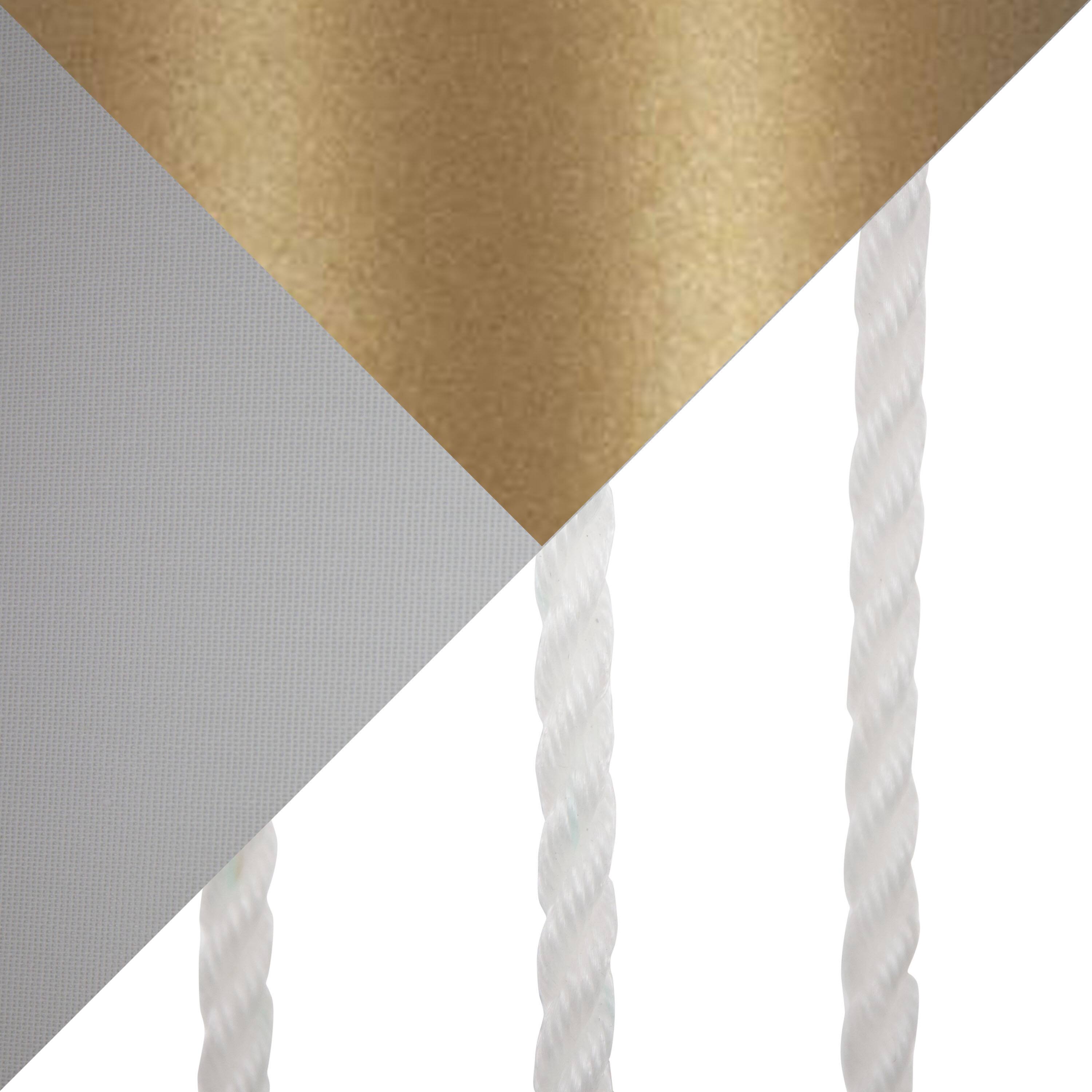 Alt View 1. Loheer - Loheer Rope Floor Lamp Natural Wood and White Metal Nautical Standing Light for Coastal Living Room Decor 62 Inch Tall - Natural.