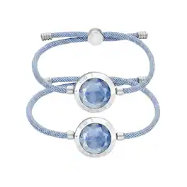 Totwoo - Azure Dream 2.0 Blue Aventurine Long Distance Touch Bracelets (2-Pc.) - Blue - (2022)
