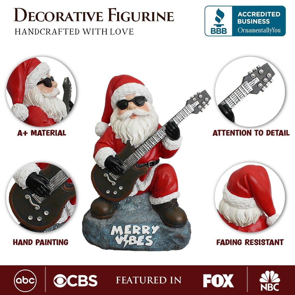 **Decorative Figurine**  
*Handcrafted with Love*

- **A+ Material**
- **Attention to Detail**
- **Hand Painting**
- **Fading Resistant**

*Featured in*  
ABC | CBS | FOX | NBC

*Accredited Business*  
BBB  
OrnamentallyYou