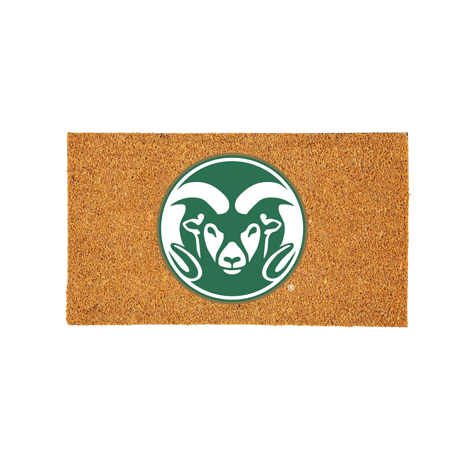 Evergreen Enterprises - Colorado State Rams 28" x 16" Team Logo Outdoor Coir Mat - Multicolor