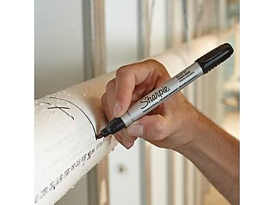 Alt View 4. Sharpie - Permanent Markers, Bullet Tip, 12/Pack - Black.