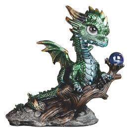 FC Design - 5"H Dragon on Branch Figurine Statue Computer Desk Tabletop Medieval Gaming Home Decor Gift - Multi-Color