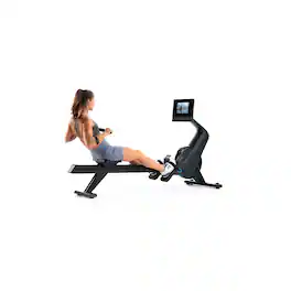 NordicTrack - RW700 Rower for Interactive, Full-Body Workouts - Black