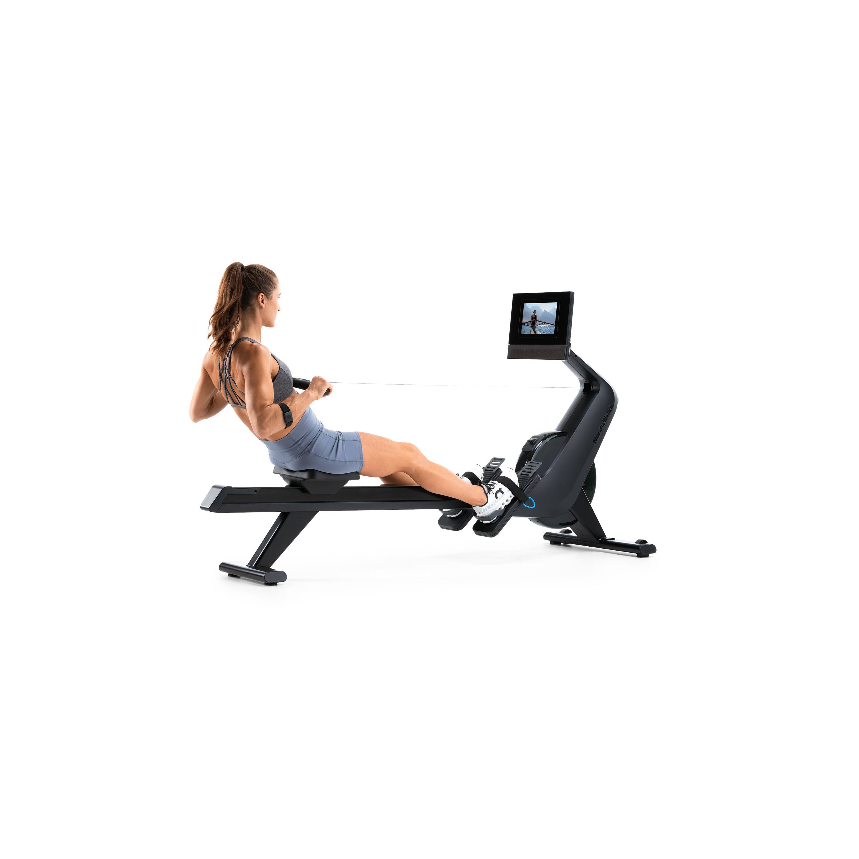 NordicTrack - RW700 Rower for Interactive, Full-Body Workouts - Black