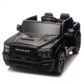 Boyel Living - 3+ 24V Kids Ride On UTV with Parents Remote Control Twin 80W Motors with 24V5 - Black