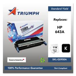 Triumph - SKL-Q5950A Remanufactured (643A) 11,000 Page-Yield Toner - Black