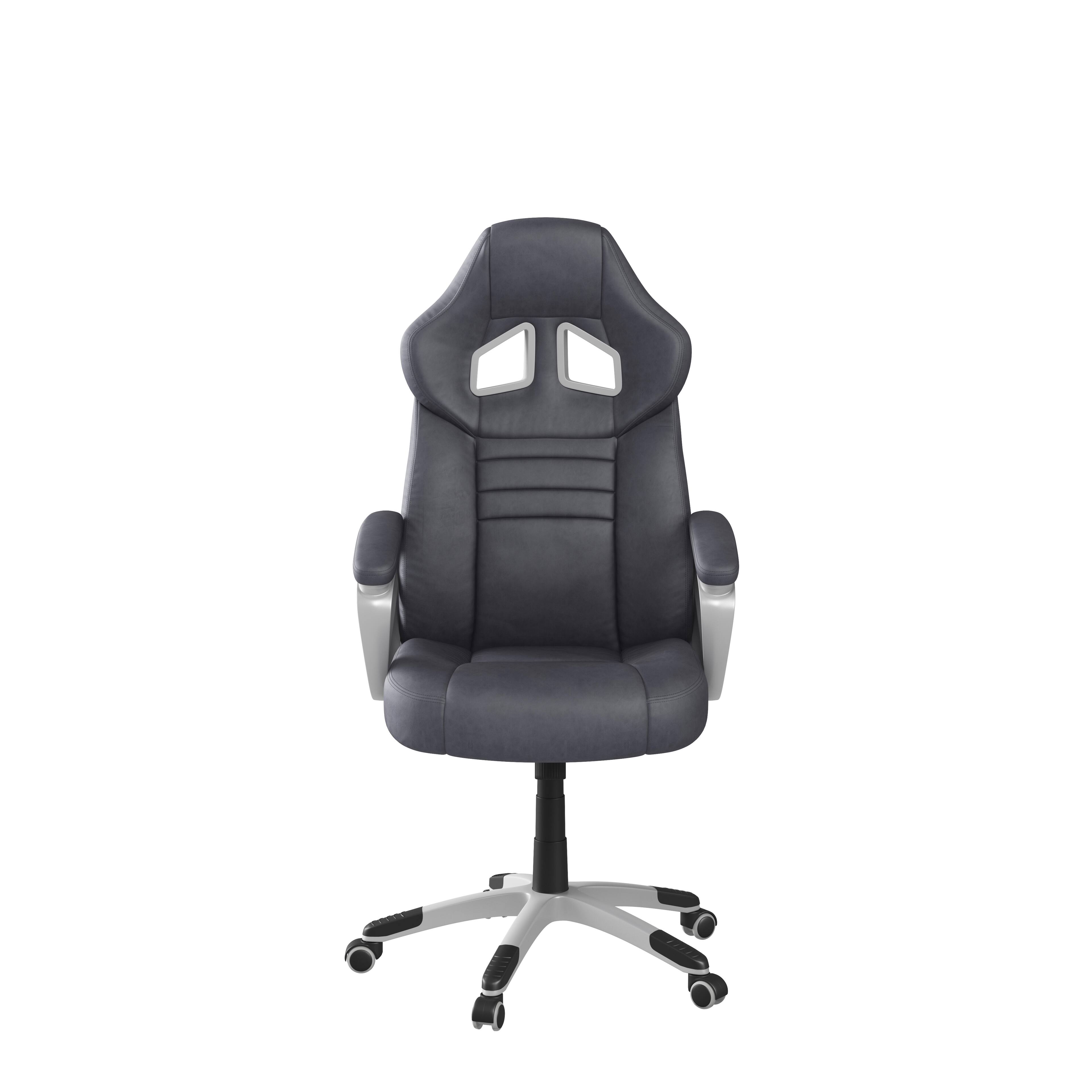 Front. Lifestyle Solutions - Scarlett Gaming Chair - Black.