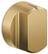 Alt View 11. Fisher & Paykel - Pro Range Dial Kit, 48", Hybrid - Compatible with RHV3-484 - Brass.