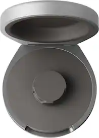 Oura - Ring 5 Official Charging Case - Size 9 - Up to a month of battery life - USB-C Cord Compatible - Black