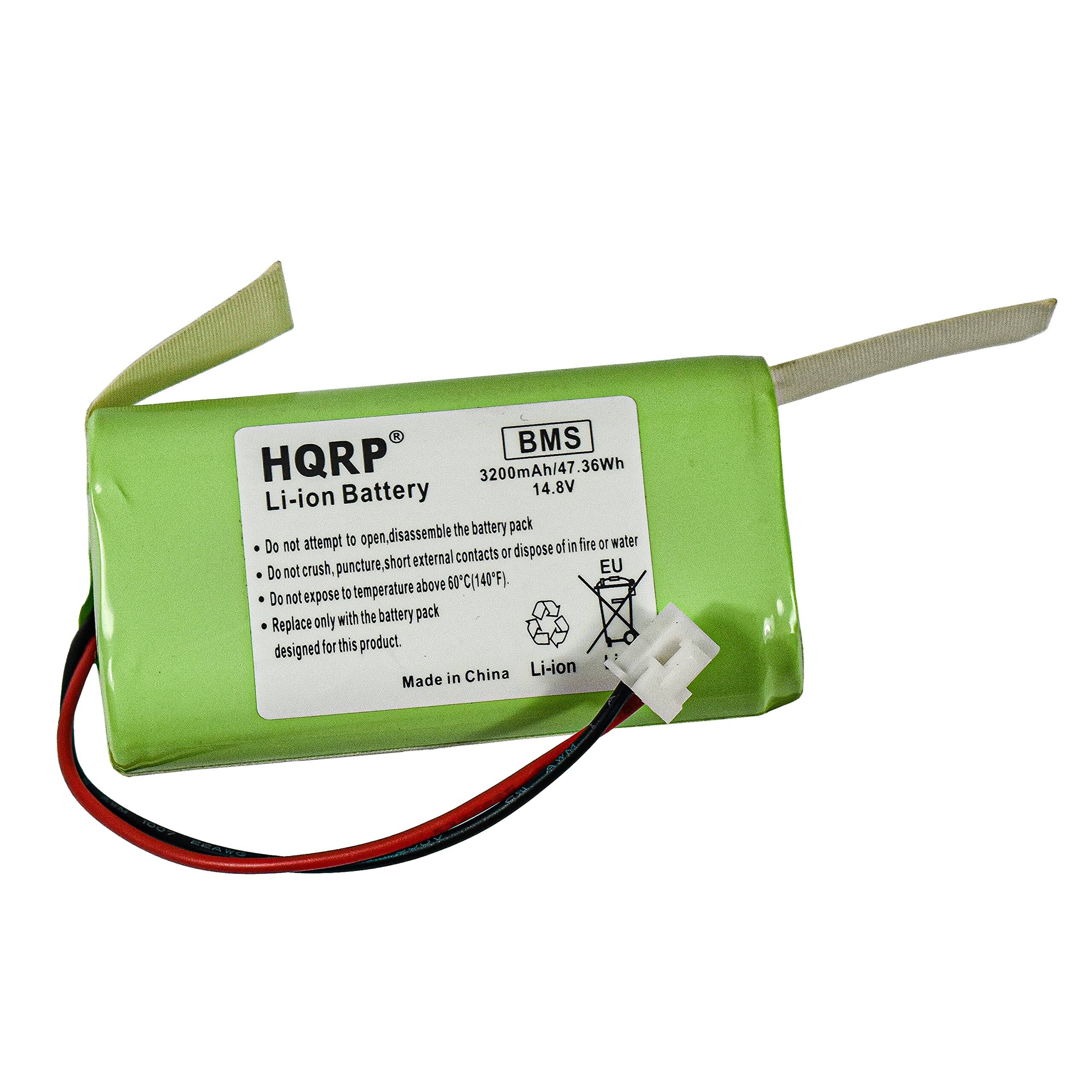 BMS HQRP 3200mAh/47.36Wh 14.8V Li-ion Battery

- Do not attempt to open, disassemble the battery pack
- Do not expose to fire or water
- Do not crush, puncture, short external contacts or dispose of in fire or water
- Do not expose to temperature above 60°C (140°F)
- Replace only with the battery pack designed for this product

Made in China

Li-ion

EU