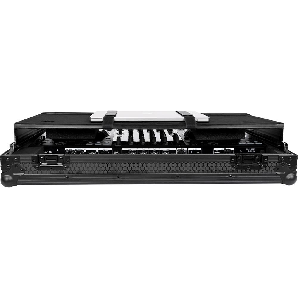 Alt View 3. Headliner - Pitch Black Flight Case for Pioneer DDJ-FLX10 with Laptop Platform HL10013.