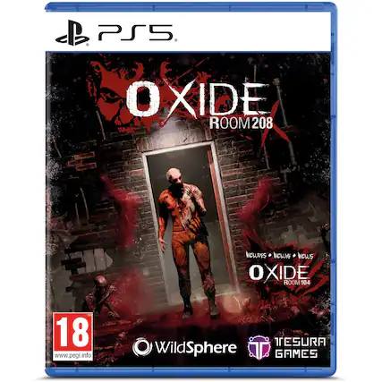PS5 OXIDE ROOM208 INCLUIES INCLUYE INCLUS OXIDE ROOM 104 M 18 www.pegi.info TESURA WildSphere GAMES - M (Mature 17+)
