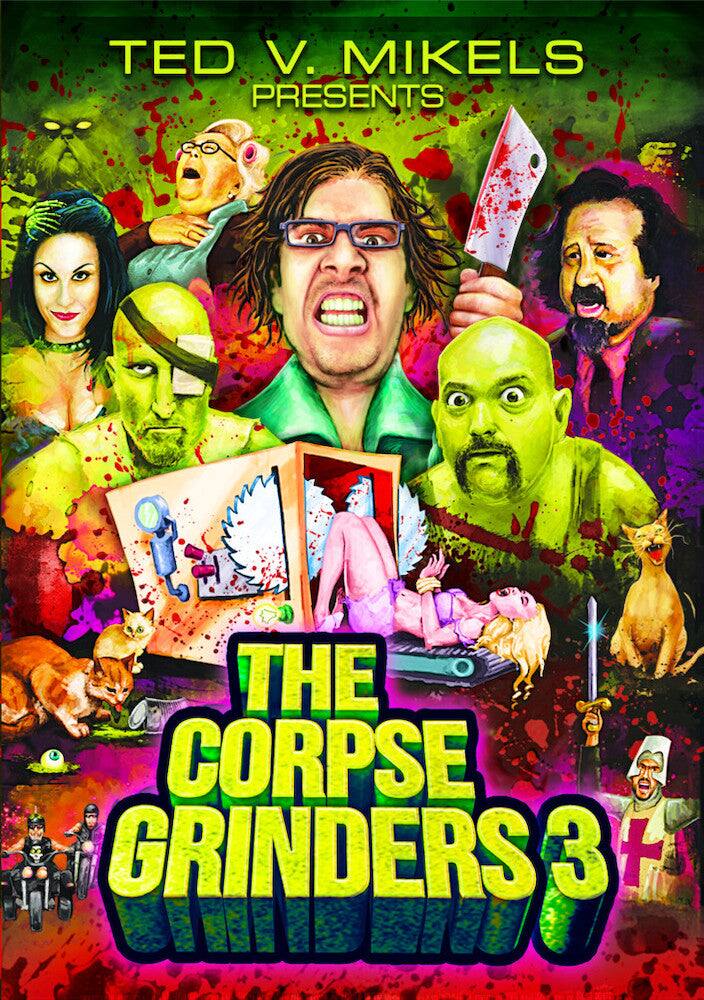 Front. The Corpse Grinders 3 - DVD.