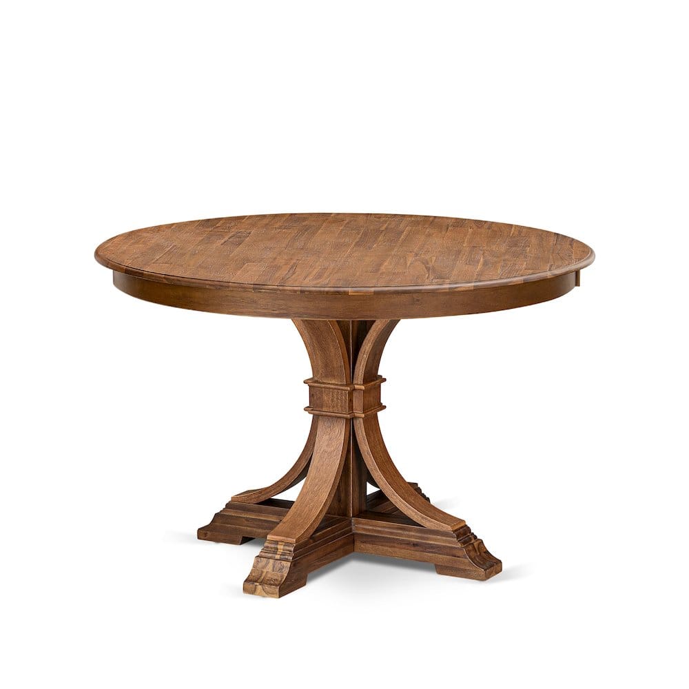East West Furniture - Modern Dining Table - Walnut