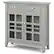 Angle. Simpli Home - Acadian Entryway Storage Cabinet - Fog Grey.