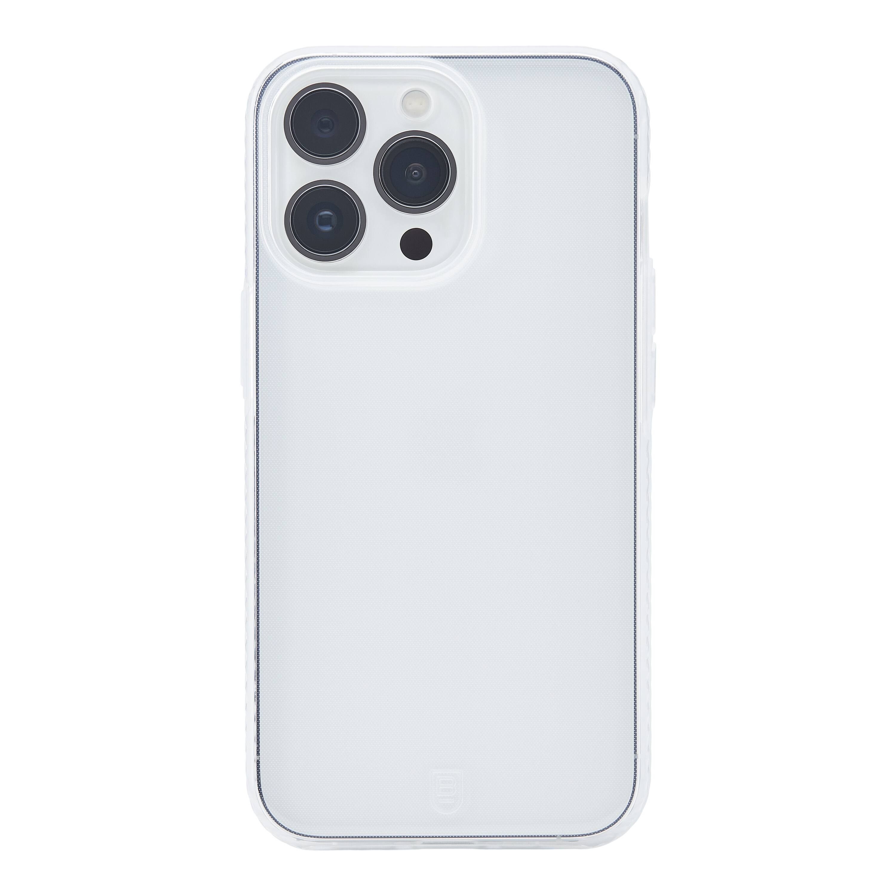 Angle. BodyGuardz - Carve Case for Apple iPhone 13 Pro with Pureguard - Clear.