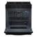 Left. Whirlpool - 5.0 Slide-In Gas Range with Air Cooking Technology - Black.