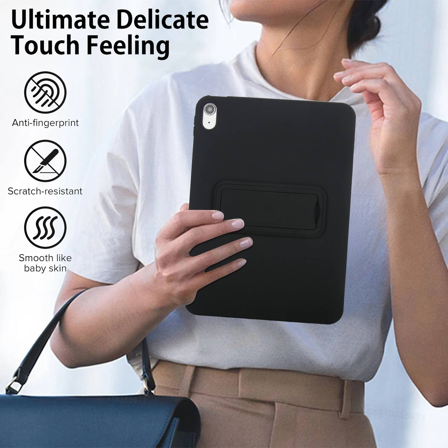 Ultimate Delicate Touch Feeling

- Anti-fingerprint
- Scratch-resistant
- Smooth like baby skin