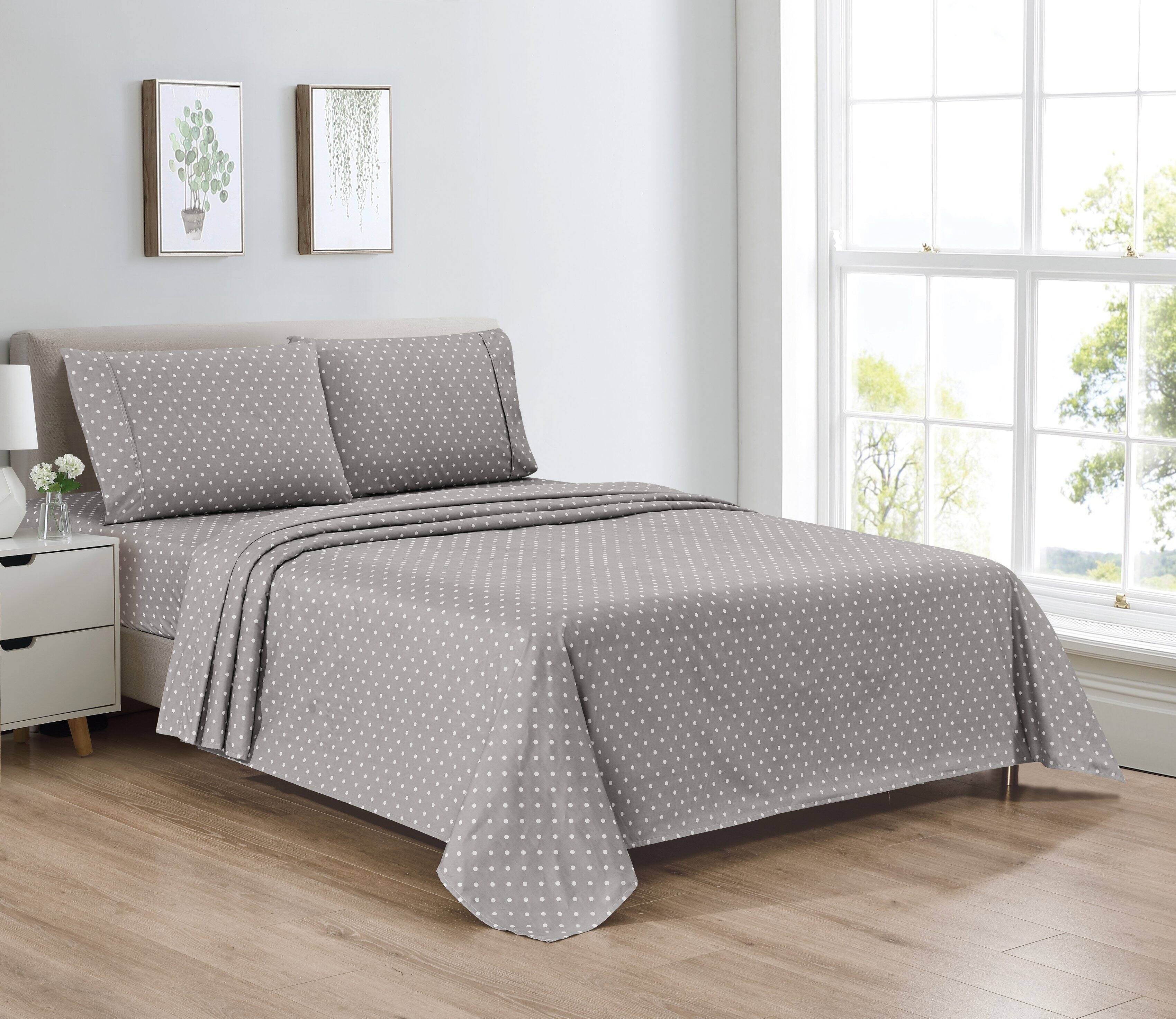 Gray Polka Dots