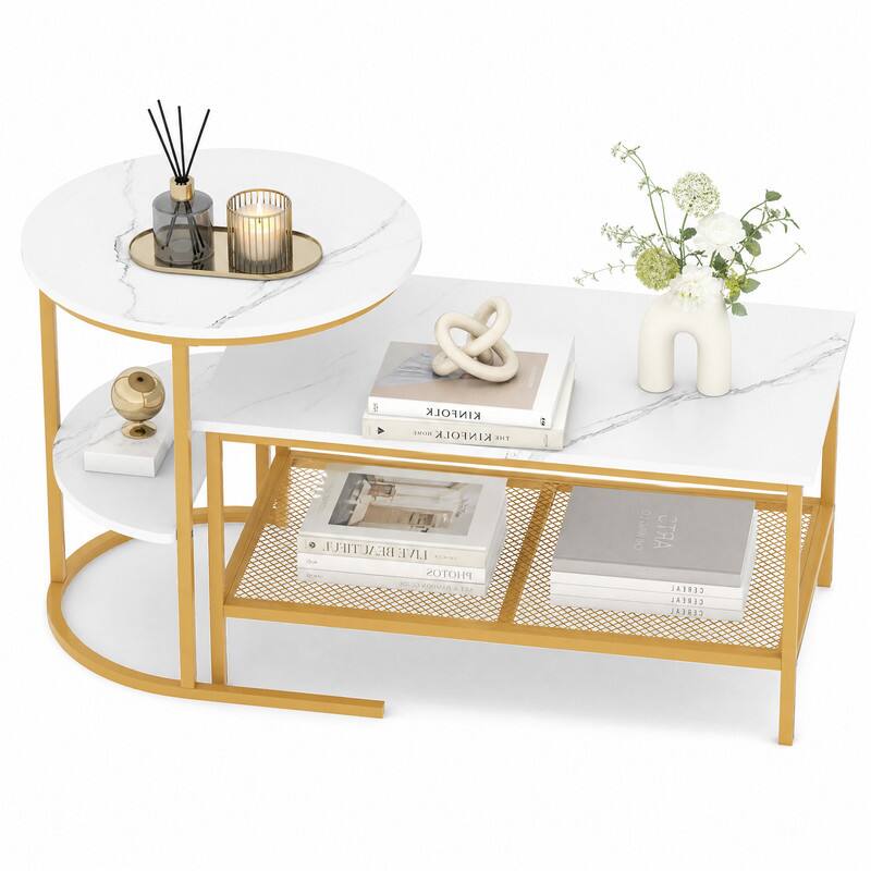 White & Golden