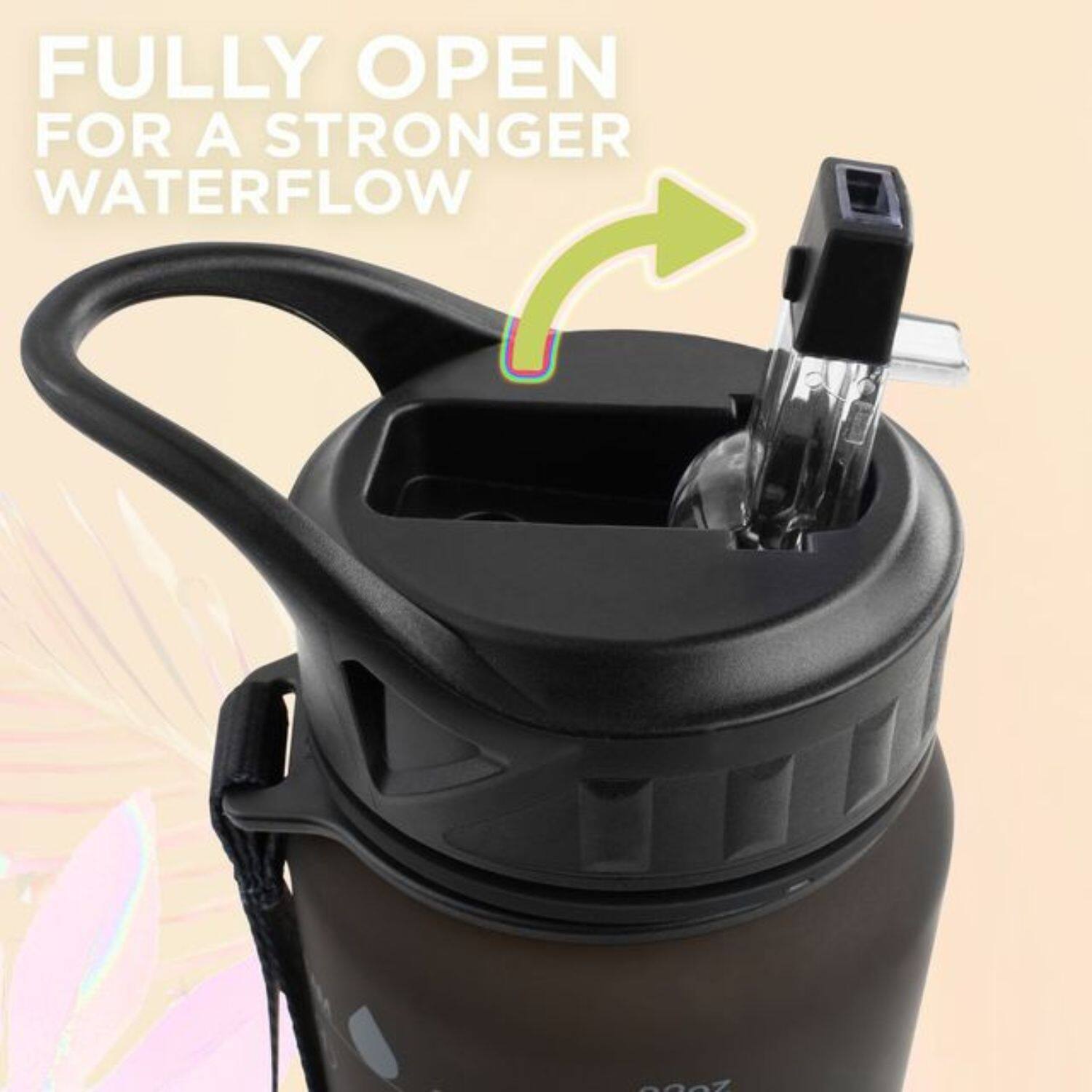 FULLY OPEN FOR A STRONGER WATERFLOW