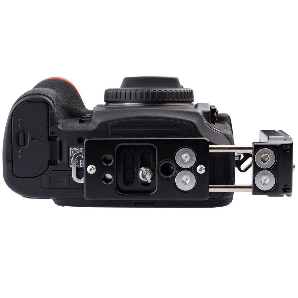 Alt View 5. ProMediaGear - ProMediaGear 3" Universal L-Bracket and Arca-Swiss Type L-Plate for DSLR Camera without Grip/Short Bodies.